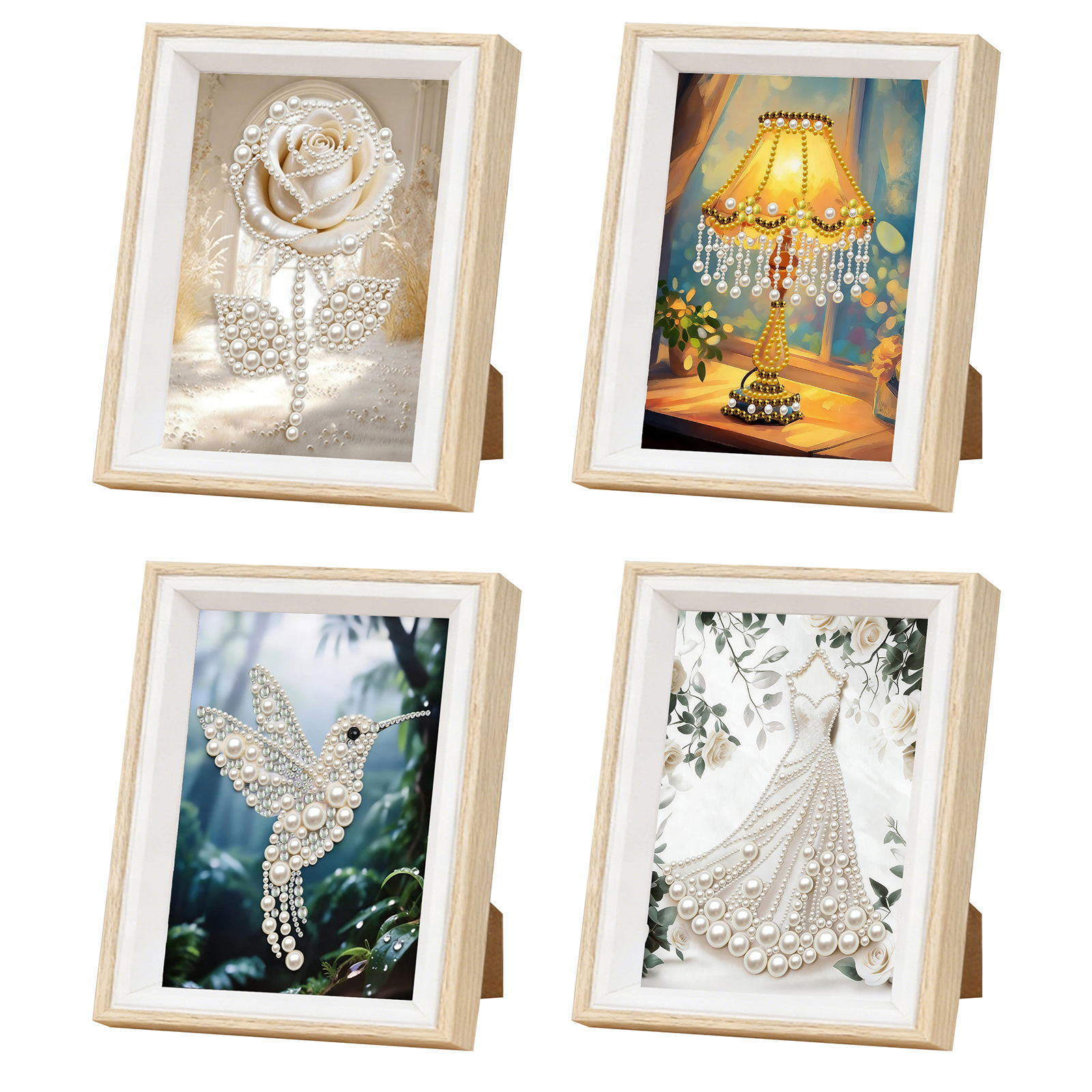 Resin Craft For Beginners - DIY Pearl Diamond Art Painting kits