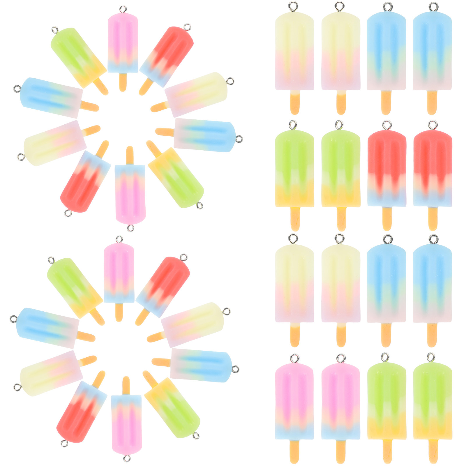 25Pcs Creative Resin Ice Cream - Resin Crafts Diy 评论和价格