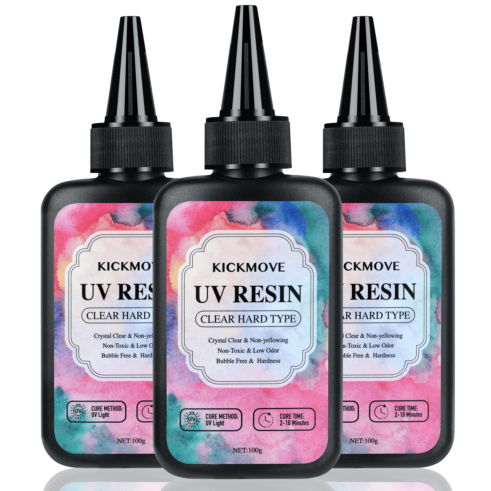 300g UV Resin Clear,Hard,Upgra - Epoxy Uv Resin Kit 评论和价格