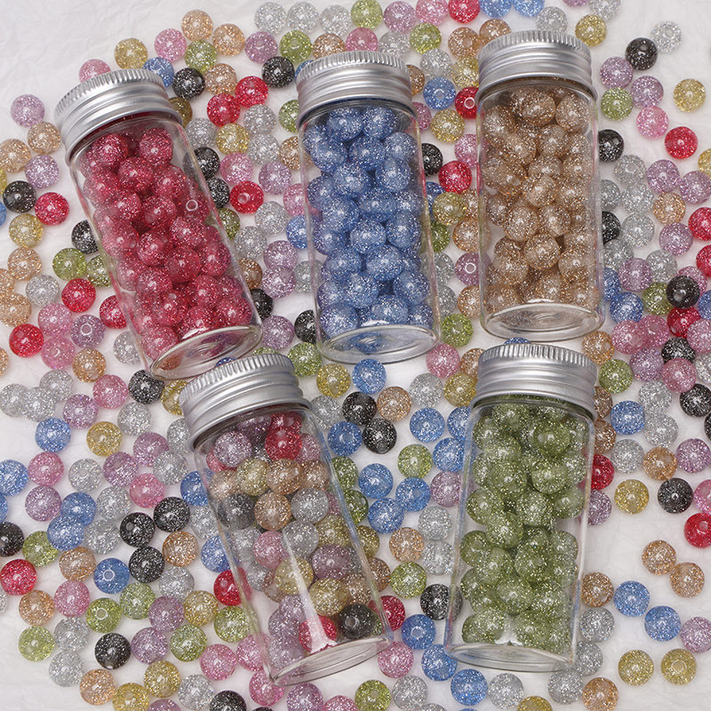 8/10mm Resins Round Shaped Bea - Resin Craft Material 评论和价格