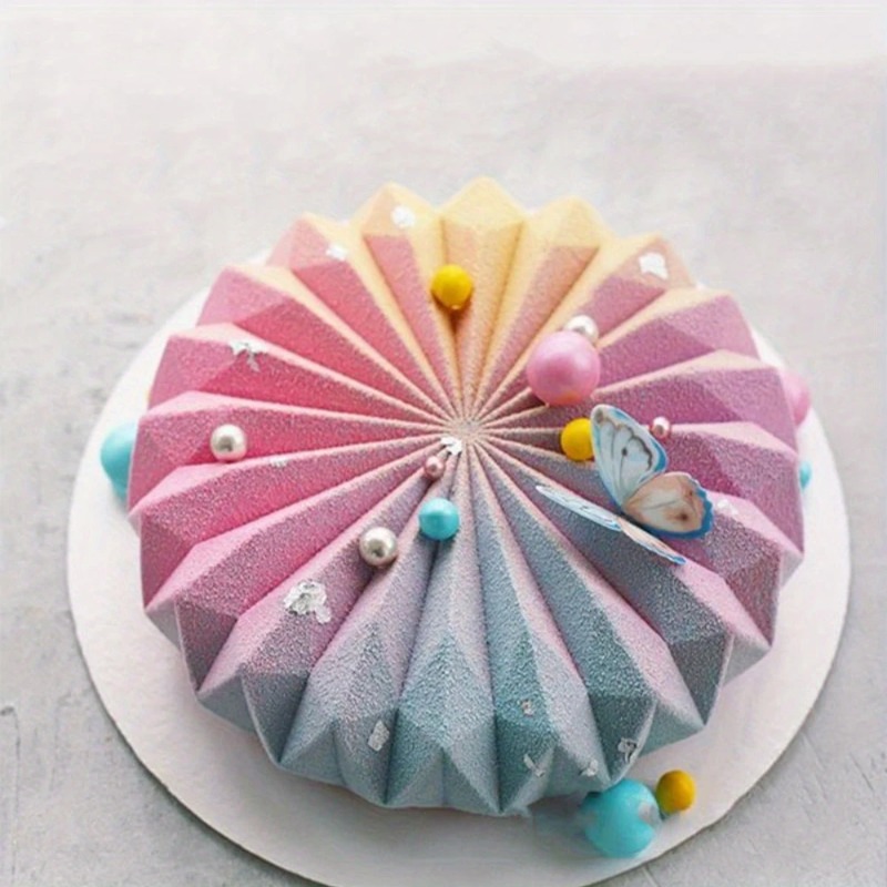 3D Round French Mousse Cake Si - Coaster Mold Round 评论和价格