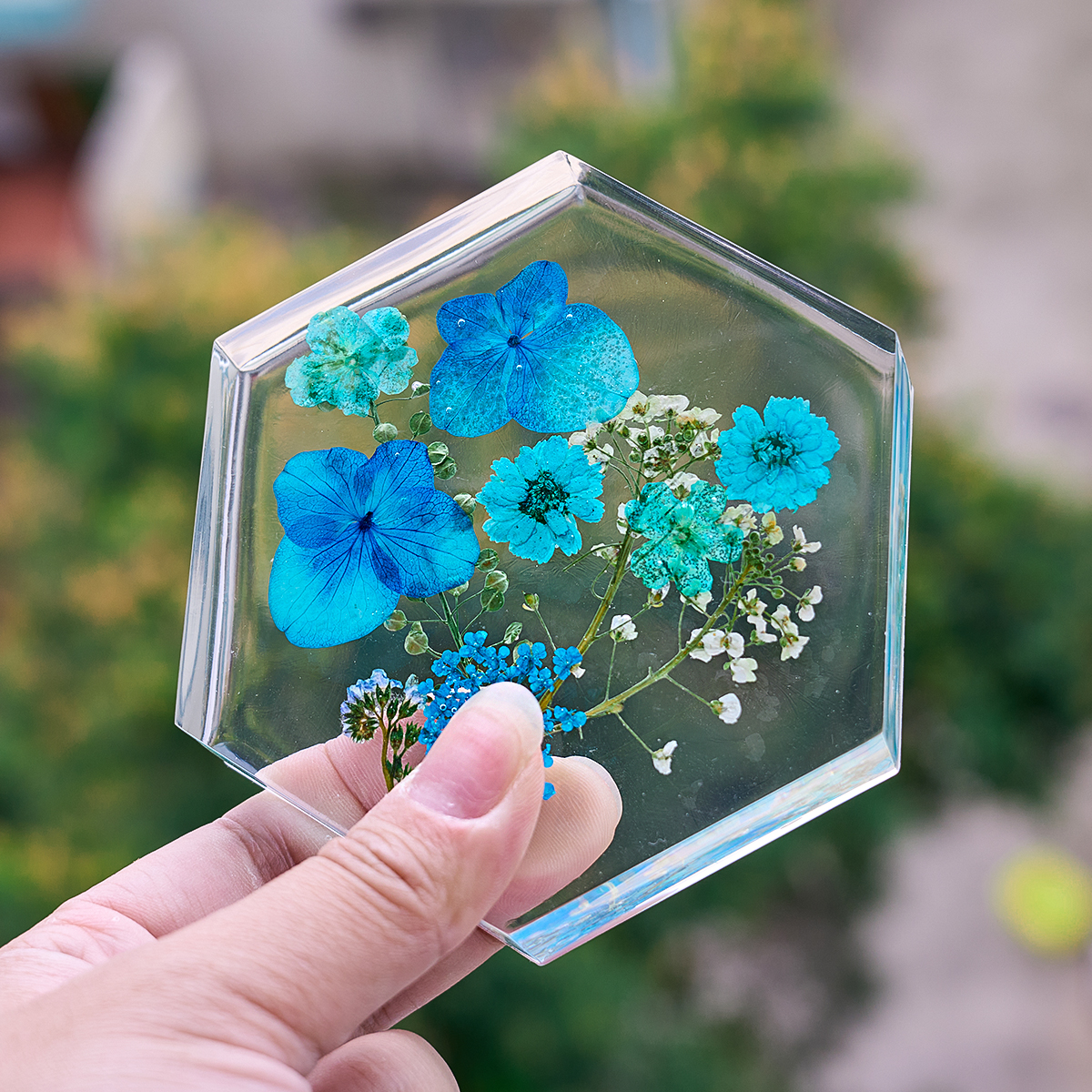 6 Holes Coaster Silicone Mold  - Coaster Mold Round 评论和价格