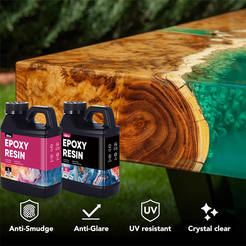 500ml 1000ml Easy Mixing Epoxy - Epoxy Uv Resin Kit 评论和价格
