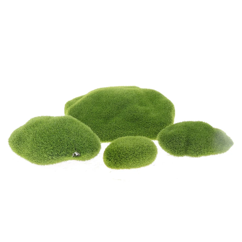 4Pcs Micro Landscape Artificia - Terrarium Moss Art 评论和价格