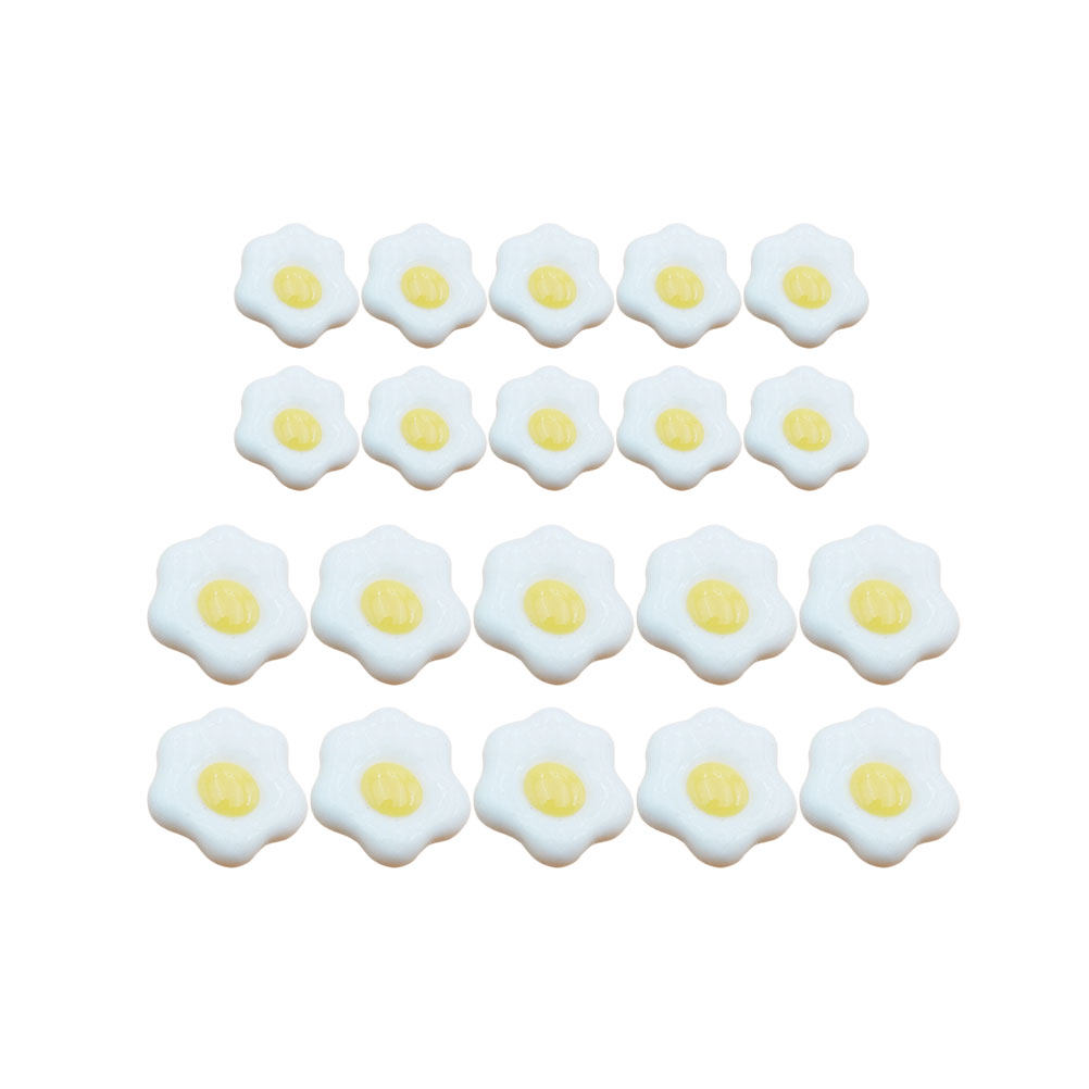 20Pcs Egg Resin DIY Craft Acce - Resin Craft Material 评论和价格