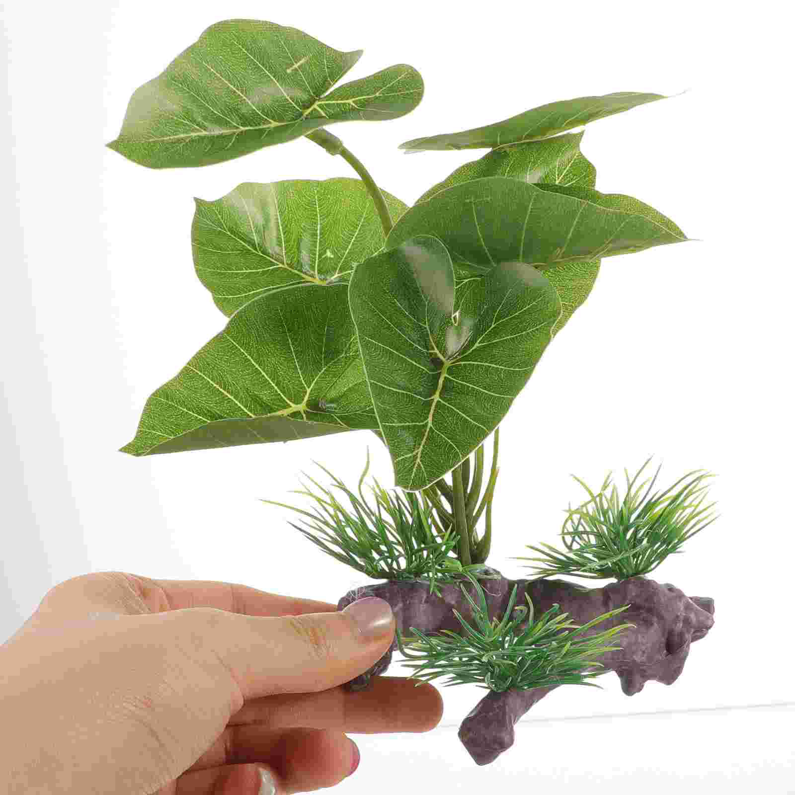 Fish Tank Artificial Water Pla - Terrarium Moss Art 评论和价格