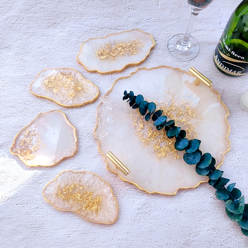 DM272 Resin GoGo Irregular Sha - Geode Mold Silicone 评论和价格