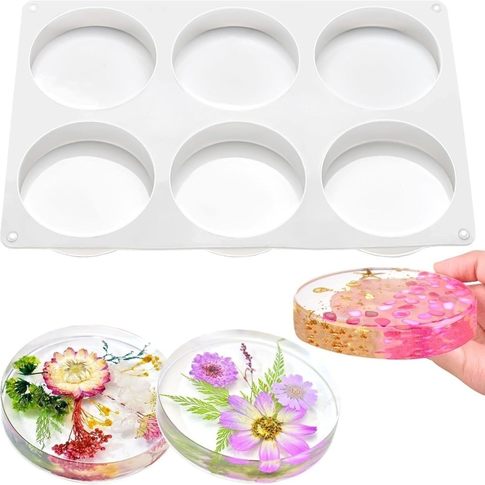 Creative Coasters Silicone Mol - Coaster Mold Round 评论和价格