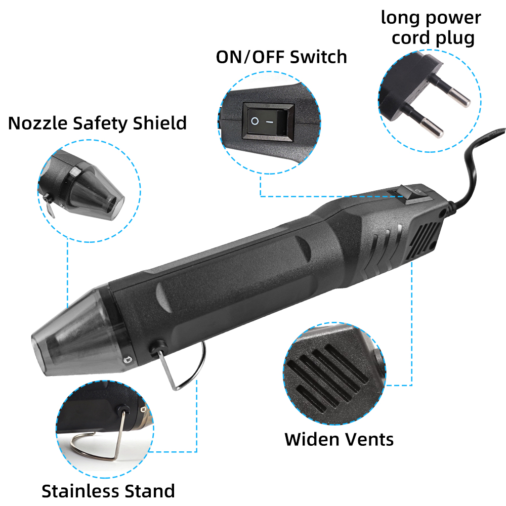 300°C 220V Hot Air Gun DIY Too - Heat Gun Small 评论和价格