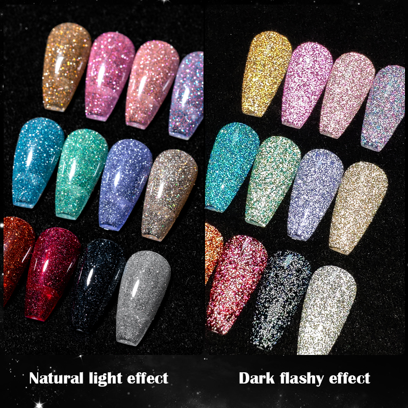 5ml Gold Silver Reflective Gli - Resin Glitter Pack 评论和价格