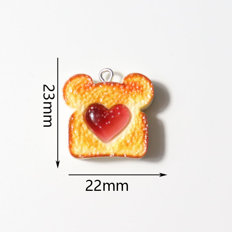 10pcs Resin Plastic Bread Pend - Resin Crafts Diy 评论和价格