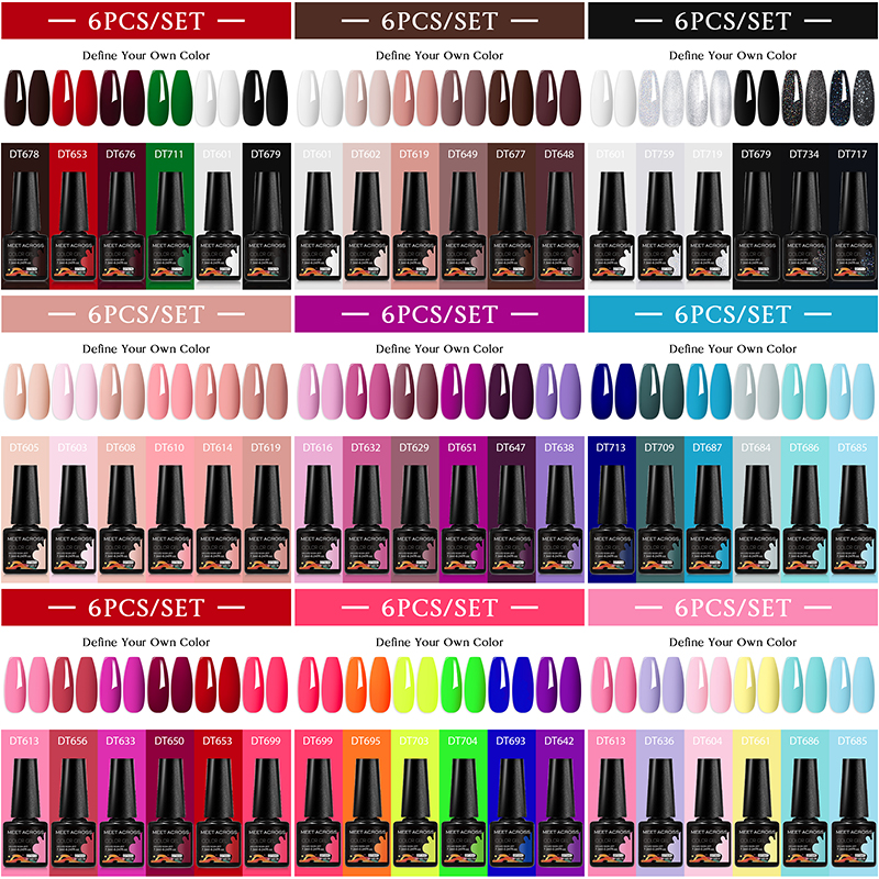 6Pcs/Set 7.3ml Sparkly Red Pin - Resin Glitter Pack 评论和价格