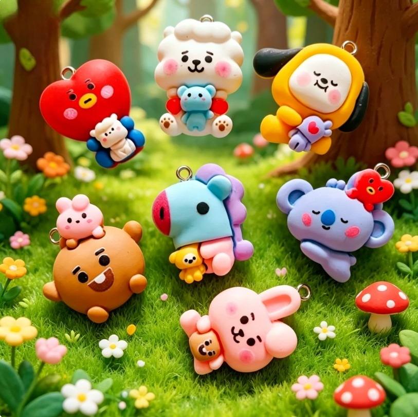 70PCS Kawaii Dog Bunny Cute Re - Resin Crafts Diy 评论和价格
