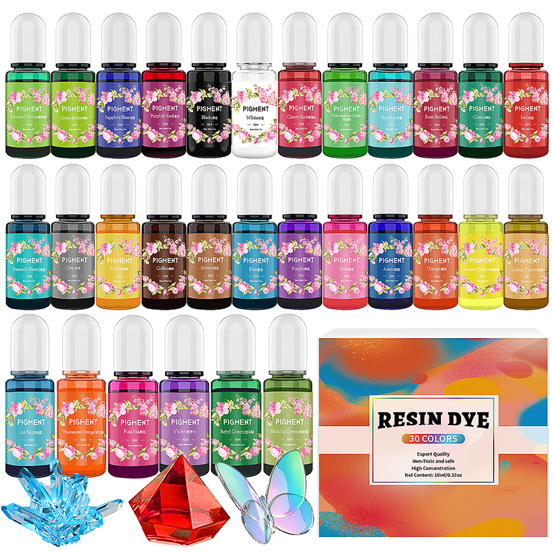 DIY Epoxy Resin Pigment Kit Ca - Epoxy Uv Resin Kit 评论和价格