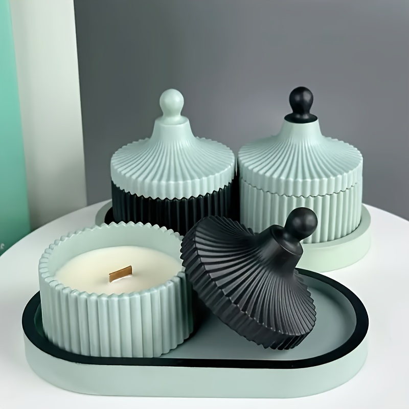 4pcs Silicone Molds Oval Tray  - Coaster Mold Round 评论和价格