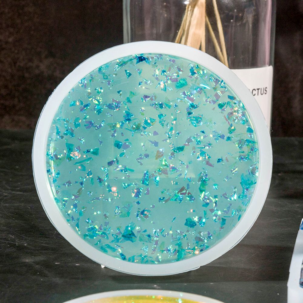 Handmade Pendant Agate Fluid A - Coaster Mold Round 评论和价格