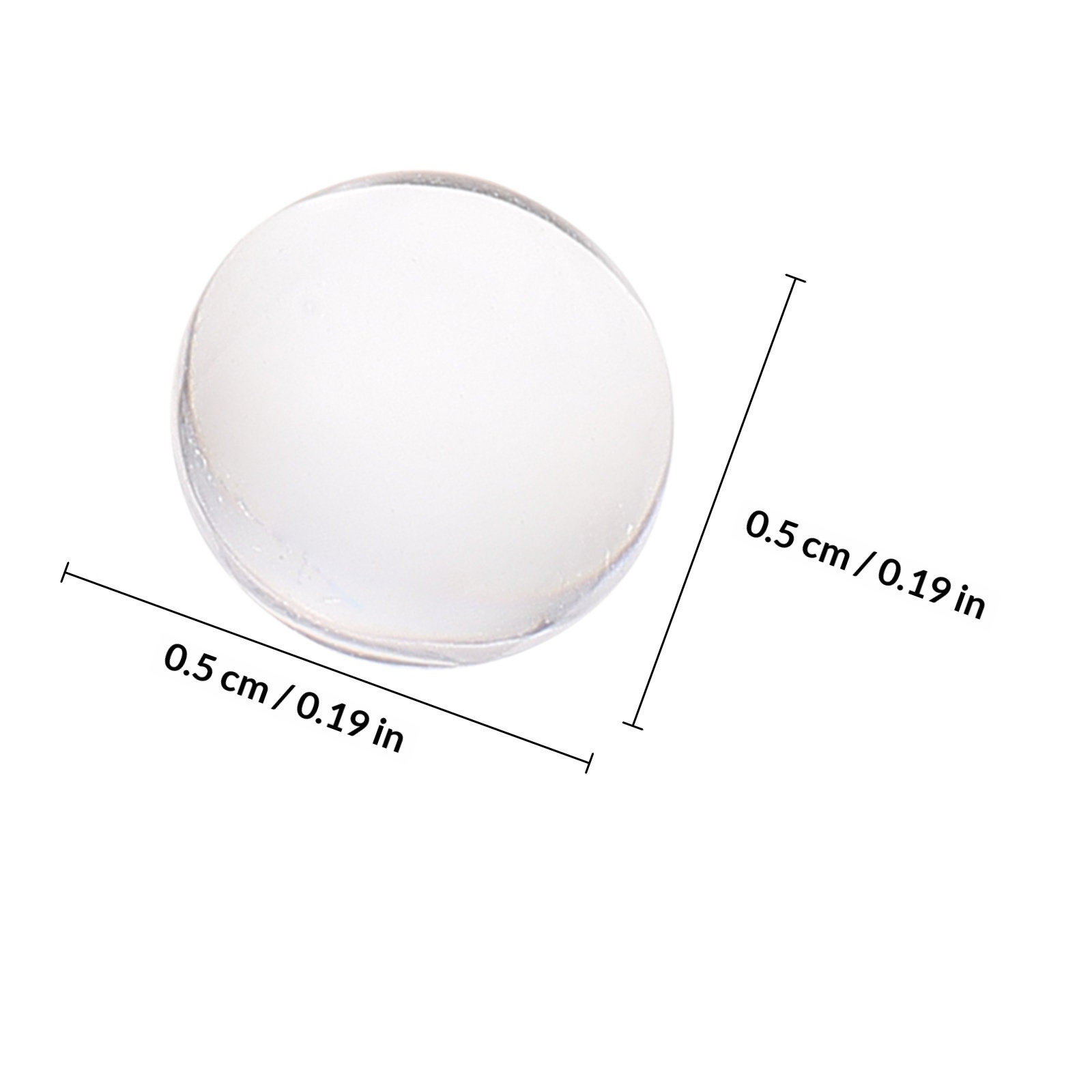350Pcs Flat Round Resin Patche - Resin Craft Material 评论和价格