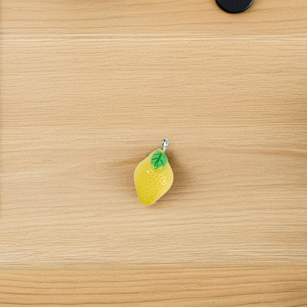 10Pcs Mini Lemon Charms Resin  - Resin Crafts Diy 评论和价格