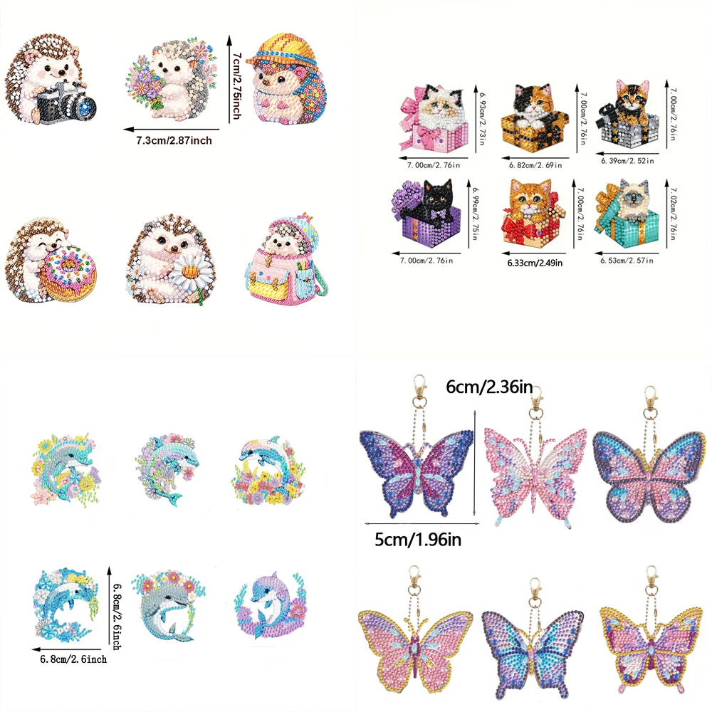 DIY Diamond Painting Keychains - Resin Craft For Beginners 评论和价格