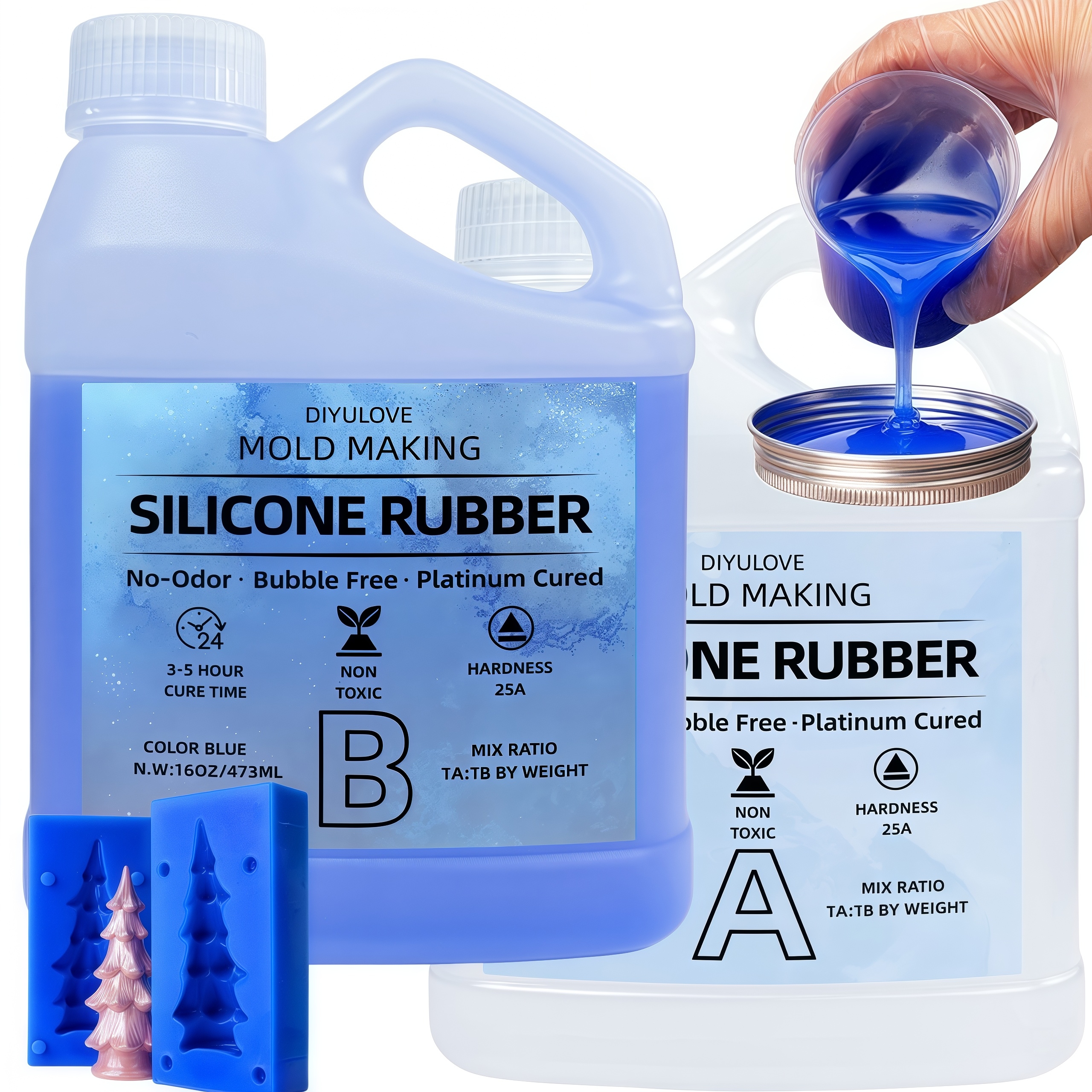 32oz High-Performance Silicone - Epoxy Uv Resin Kit 评论和价格