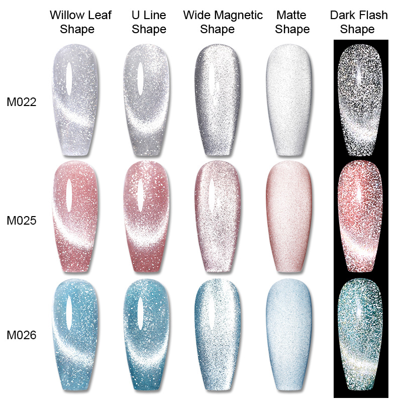 UR SUGAR 4PCS Glitter Cat Magn - Resin Glitter Pack 评论和价格