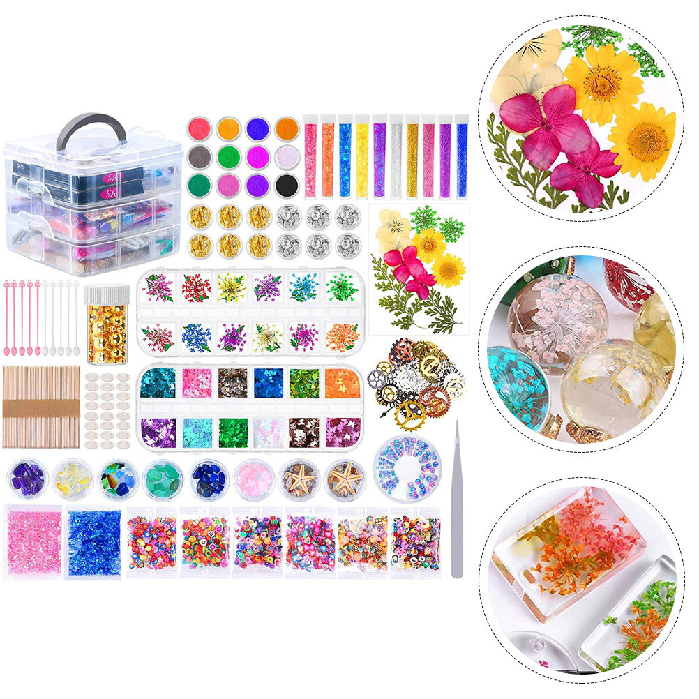 1Set Crystal Epoxy Resin Craft - Resin Craft For Beginners 评论和价格