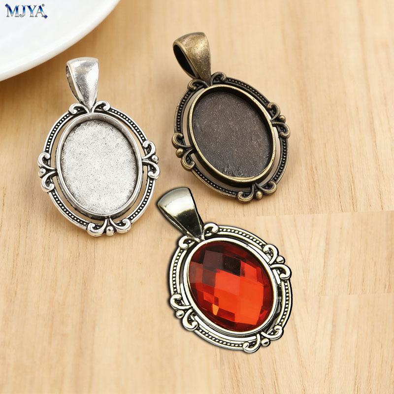 MJYA 10pcs Vintage Pendant Set - Resin Craft Supplies 评论和价格
