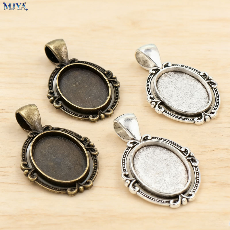 MJYA 10pcs Vintage Pendant Set - Resin Craft Supplies 评论和价格
