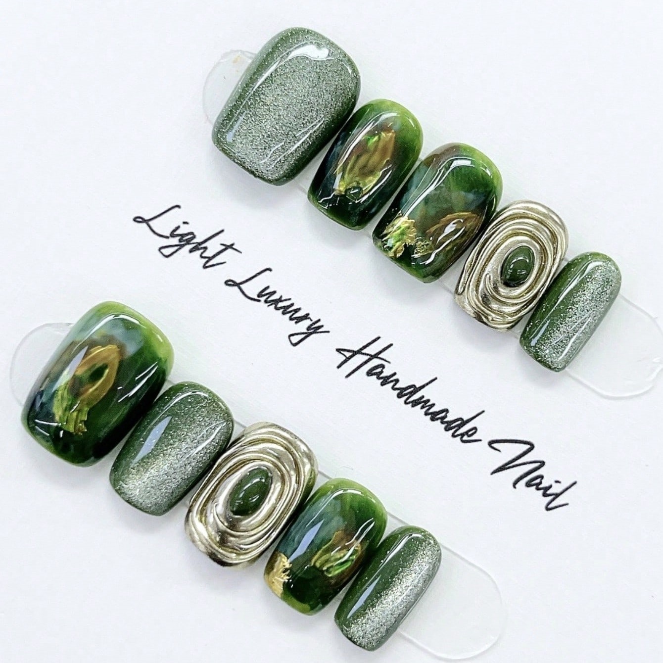 10pcs pure hand pressed short  - Resin Craft Material 评论和价格