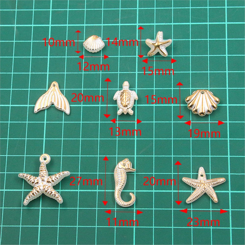30/50g Mix Random Summer Starf - Resin Crafts Diy 评论和价格