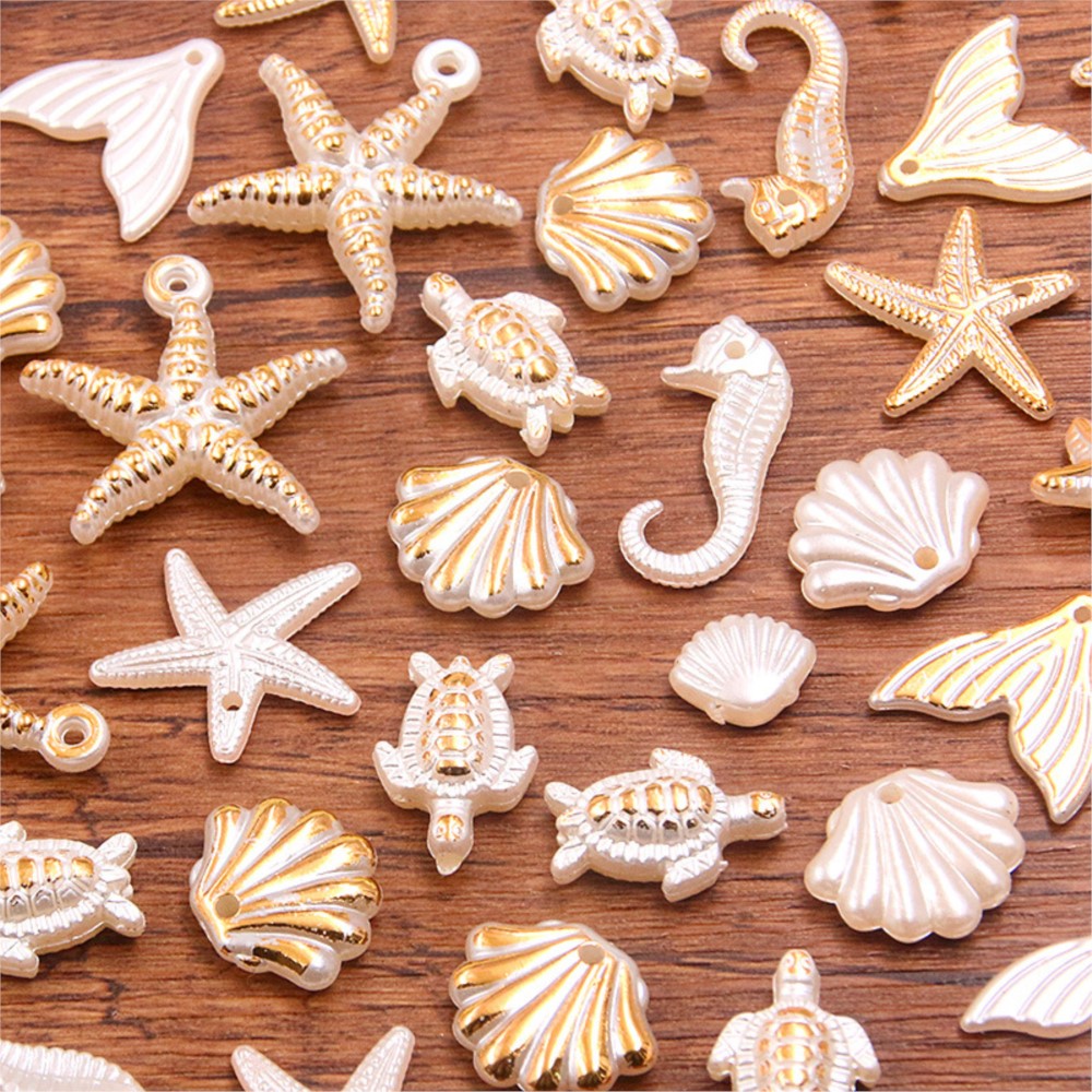 30/50g Mix Random Summer Starf - Resin Crafts Diy 评论和价格
