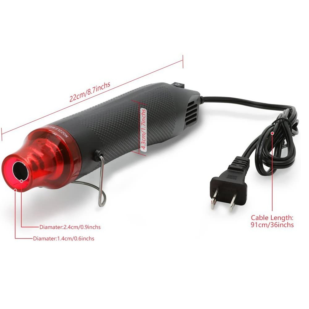 300W Hot Air Gun Portable Mini - Heat Gun Small 评论和价格