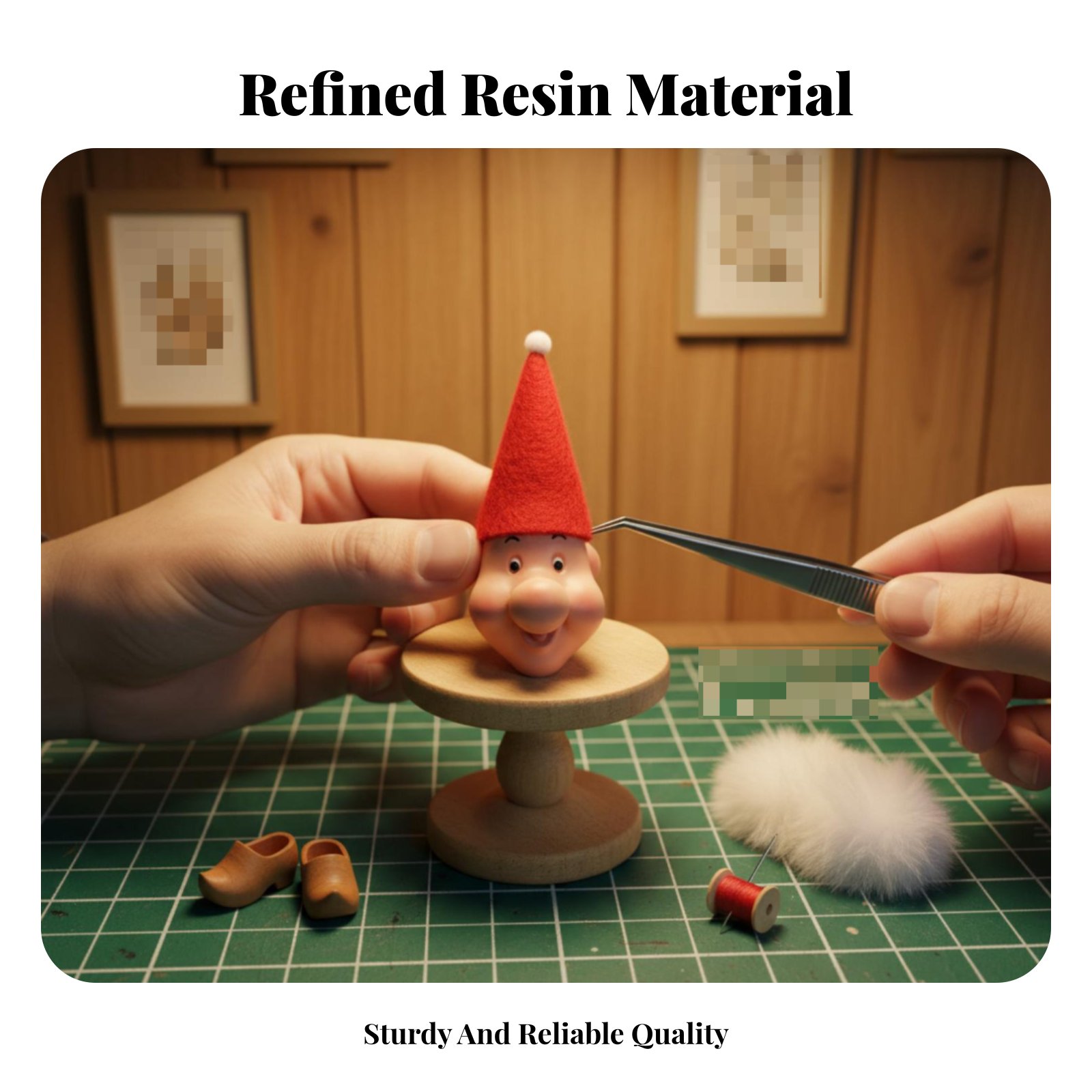 Resin Doll Face Cute Design El - Resin Craft Supplies 评论和价格