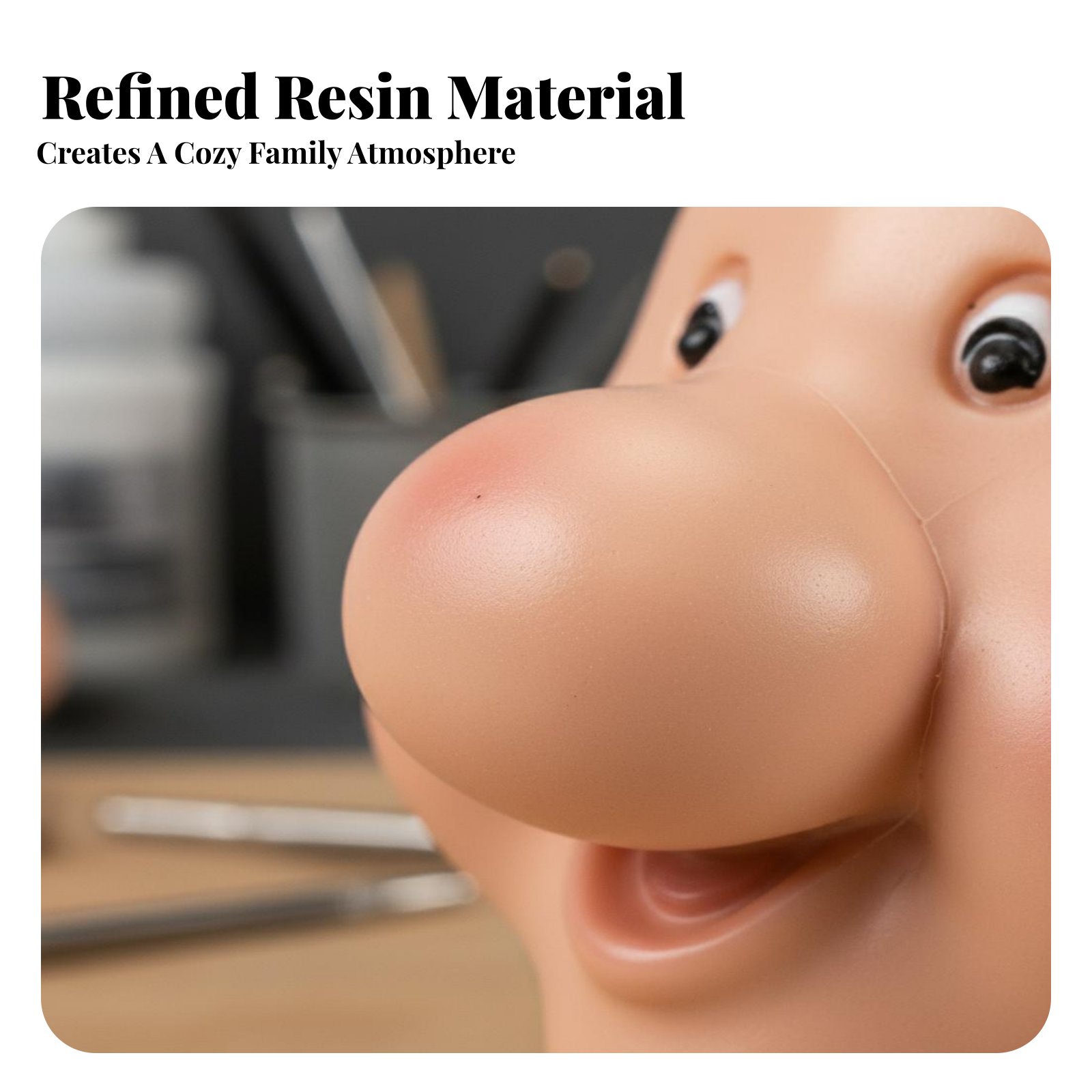 Resin Doll Face Cute Design El - Resin Craft Supplies 评论和价格